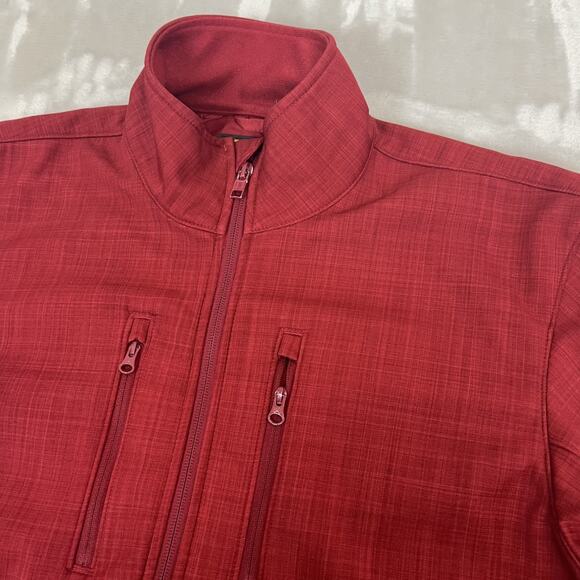 Under Armour Jacket Mens Medium Red Storm Infrared Full Zip Outdoor Techwear - Picture 2 of 13